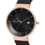 Bering Black Analogue Men’s Watch – 14639-166