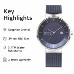 Bering Blue Analogue Men’s Watch – 14639-307