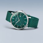 Bering Solar Green Analogue Men’s Watch
