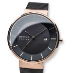 Bering Black Analogue Men’s Watch – 14639-166